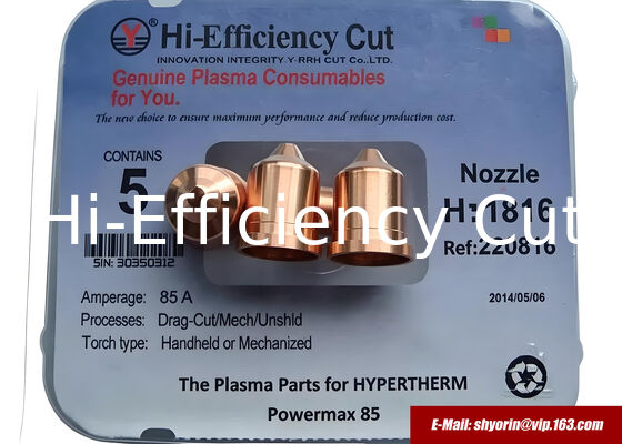 الصين 220990,220930,220991 فوهة لـ HYPERTHERM Powermax105. مزود