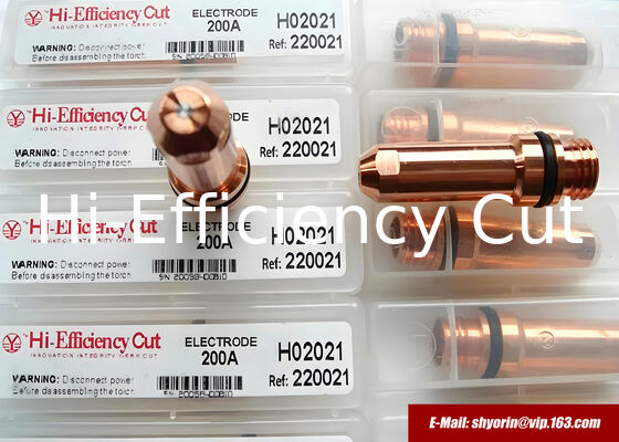 الصين 220937،220925،220528،220487،020415 قطب كهربائي لـ HYPERTHERM Maxpro200/Hypro2000. مزود