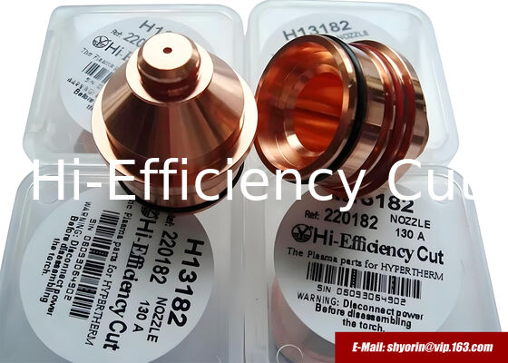 الصين 220182,220188,220554 nozzle for HYPERTHERM HPR130/HPR130XD. مزود