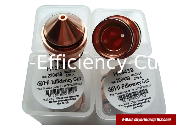 الصين 220439، 220542 فوهة لـ HYPERTHERM HPR260/HPR260XD. مزود